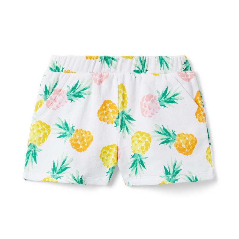 Pineapple French Terry Short - Janie And Jack